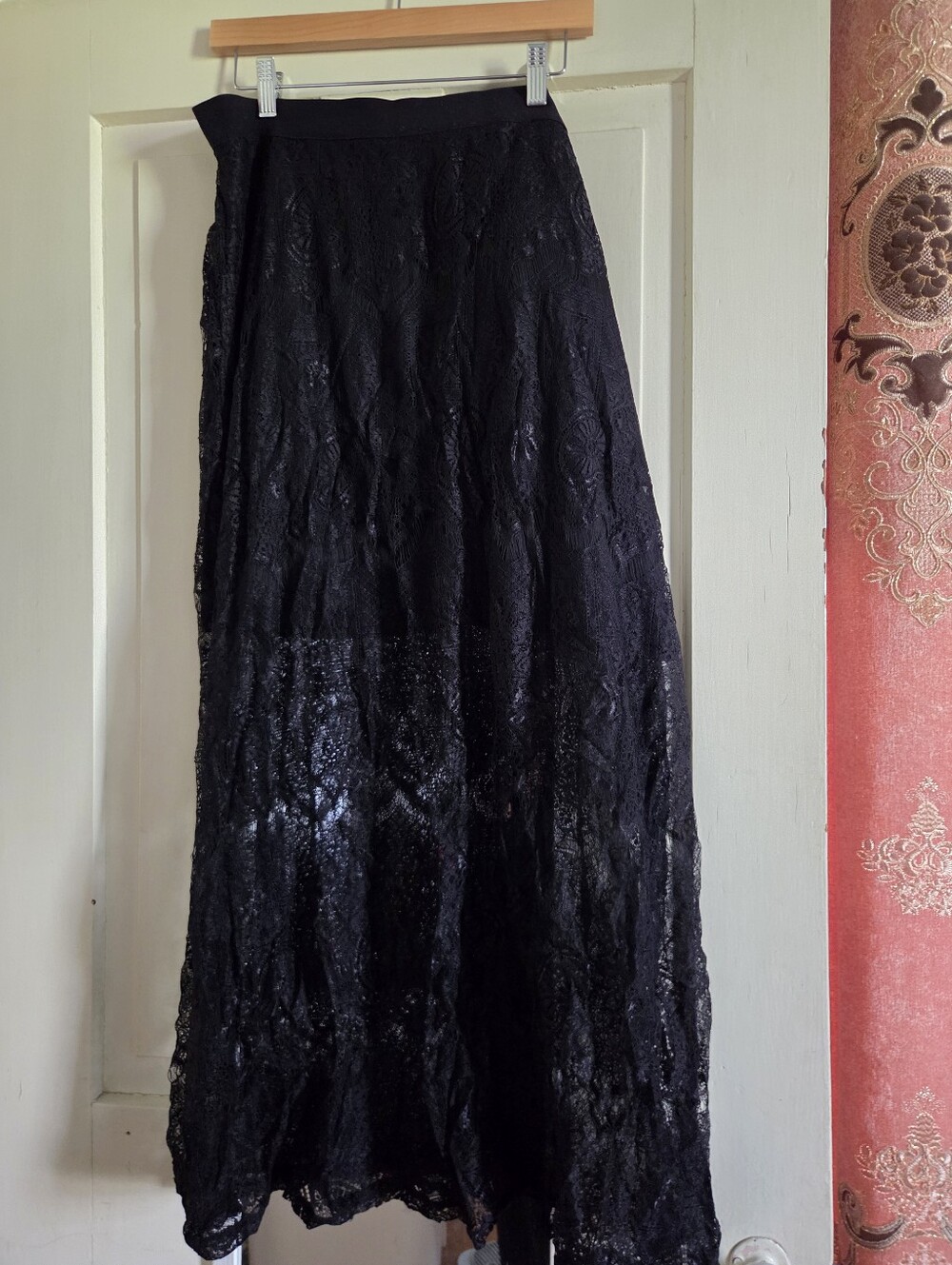 Black Lace Skirt